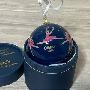 DILLARDS 2015 12 Days of Christmas Nine Ladies Dancing Christmas Ornament